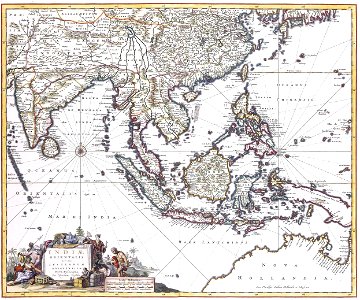Nicolaes Visscher Indiae Orientalis