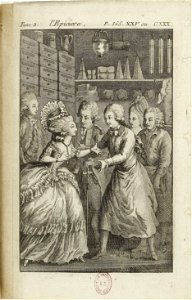 Nicolas Edme Restif de La Bretonne, Les Contemporaines, L'épicière