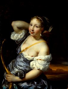 Nicolaes van Helt Stockade - Diana as Huntress - 69.22 - Museum of Fine Arts. Free illustration for personal and commercial use.