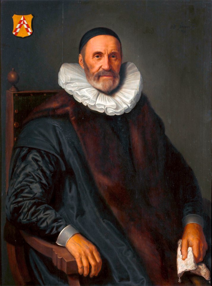 Nicolaes (Claes) Heereman (1562-1650), by Dirck Dircksz Santvoort