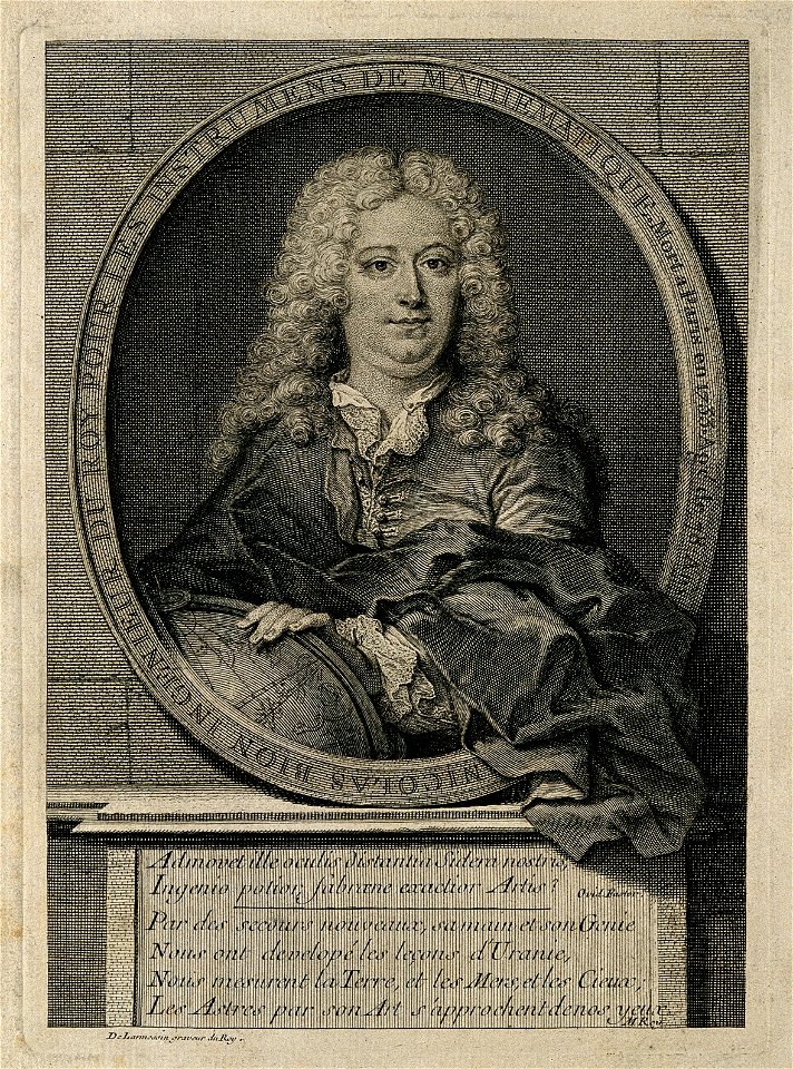 Nicolas Bion. Line engraving by N. de Larmessin. Wellcome V0000552