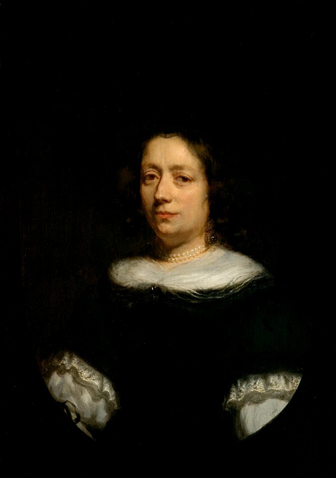Nicolaes Maes - Portrait of a Woman - MNK XII-A-164 - National Museum Kraków