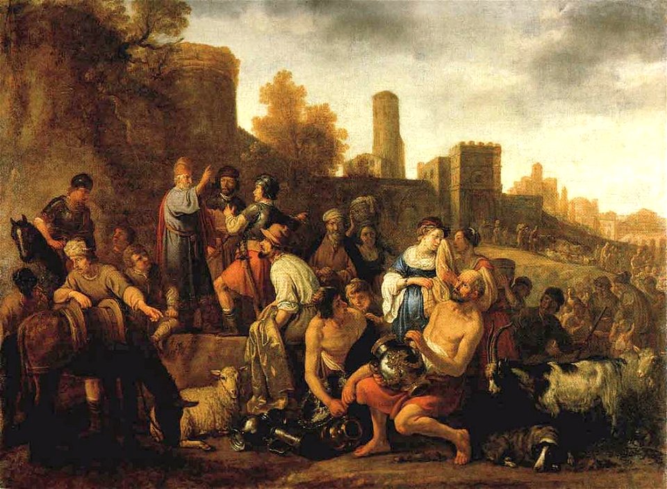 Nicolaes Moeyaert - Moses Ordering the Slaughter of the Midianitic - WGA16070
