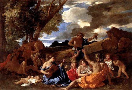 Nicolas Poussin - Bacchanal - the Andrians - WGA18269
