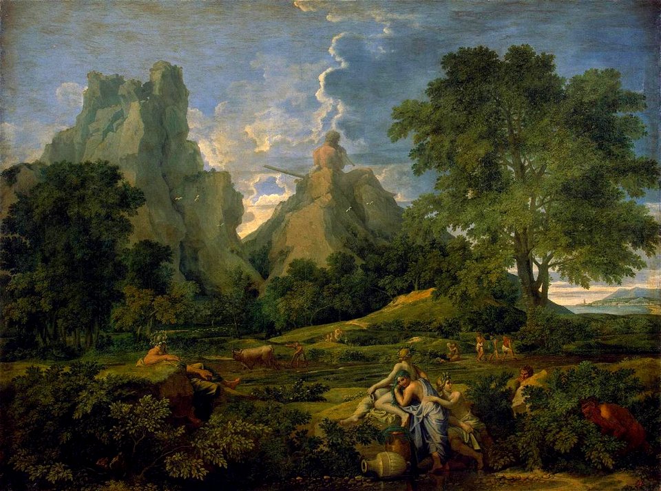 Nicolas Poussin - Landscape with Polyphemus - WGA18316