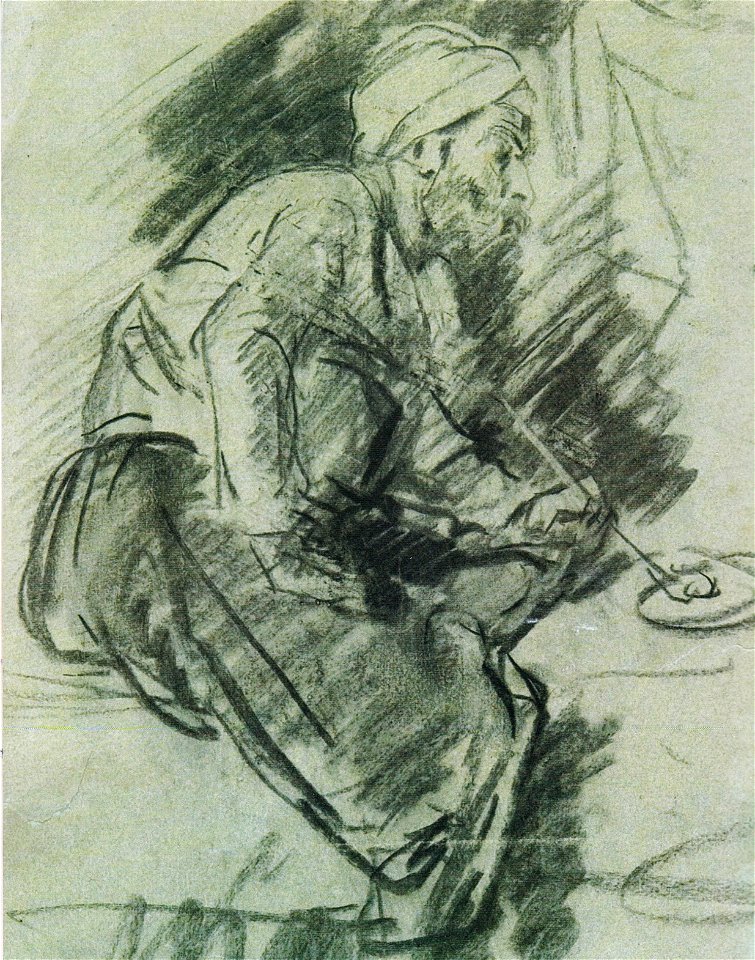 Nicolae Grigorescu - Turc pe prispa