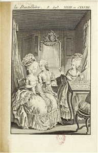 Nicolas Edme Restif de La Bretonne, Les Contemporaines, La dentellière