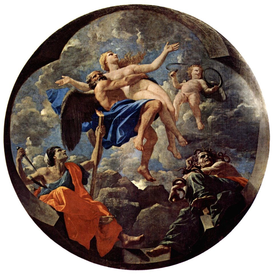 Nicolas Poussin - Le Temps soustrait la Vérité aux atteintes de l'Envie et de la Discorde