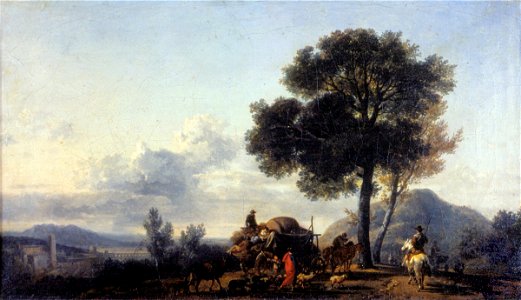 Nicolas Antoine Taunay - Paisagem pastoril 2