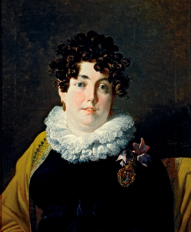 Nicolas Antoine Taunay - Portrait of the Marquise of Belas - Google Art Project