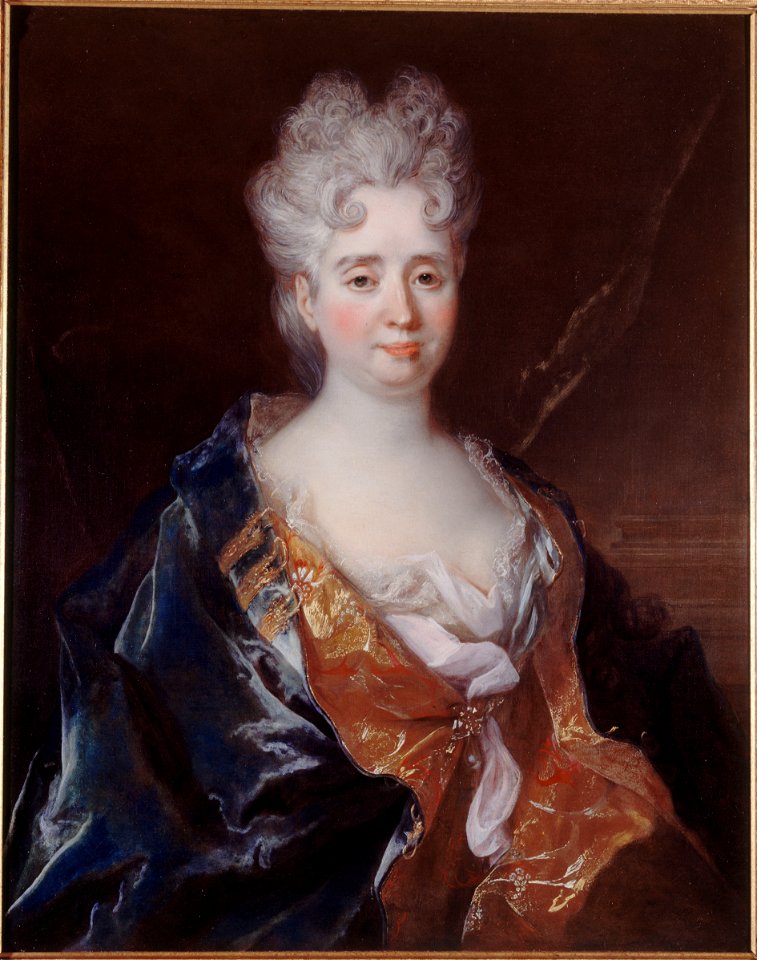 Nicolas de Largillierre - Portrait d'Anne-Thérèse de Marguenat de Courcelles, marquise de Lambert (1647-1733) - P2516 - Musée Carnavalet