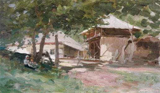 Nicolae Grigorescu - Ulita de sat