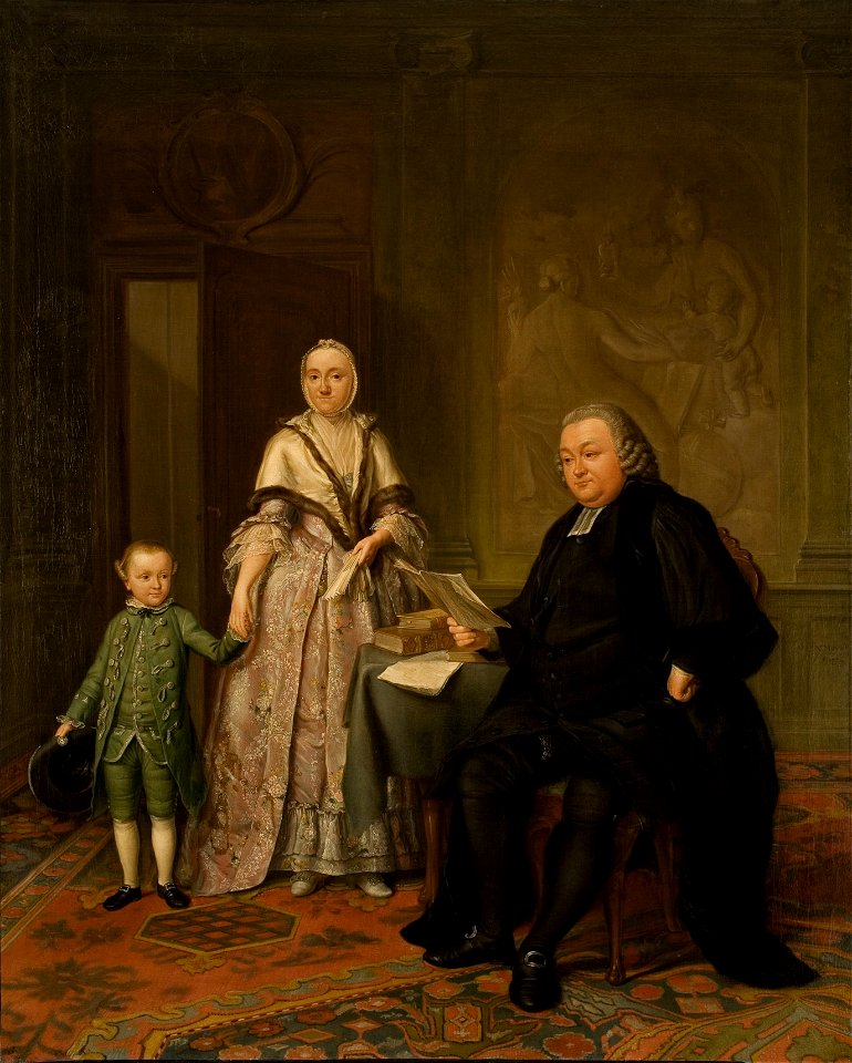 Nicolaes Muys - Diederik van der Kemp en zijn gezin - BR2821 - Rijksmuseum Twenthe