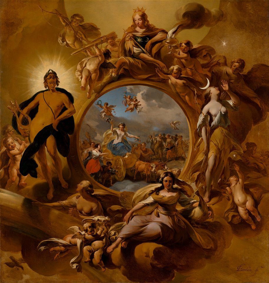 Nicolaes Pietersz Berchem - Allegory of Spring - 1220 - Mauritshuis