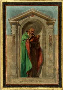 Nicolas Auguste Hesse - Esquisse pour l'église Notre-Dame-de-Bonne-Nouvelle , Saint Joachim - PDUT1871 - Musée des Beaux-Arts de la ville de Paris