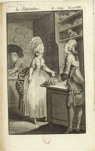 Nicolas Edme Restif de La Bretonne, Les Contemporaines, La pâtissière