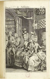 Nicolas Edme Restif de La Bretonne, Les Contemporaines, La tabletière