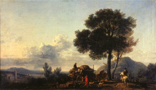 Nicolas Antoine Taunay - Paisagem pastoril