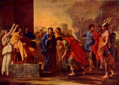 Nicolas Poussin - La Continence de Scipion
