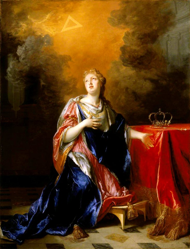 Nicolas de Largillière (1656-1746) - Saint Margaret (c.1045–1093), Queen of Scotland - 998409 - National Trust