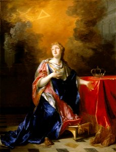 Nicolas de Largillière (1656-1746) - Saint Margaret (c.1045–1093), Queen of Scotland - 998409 - National Trust