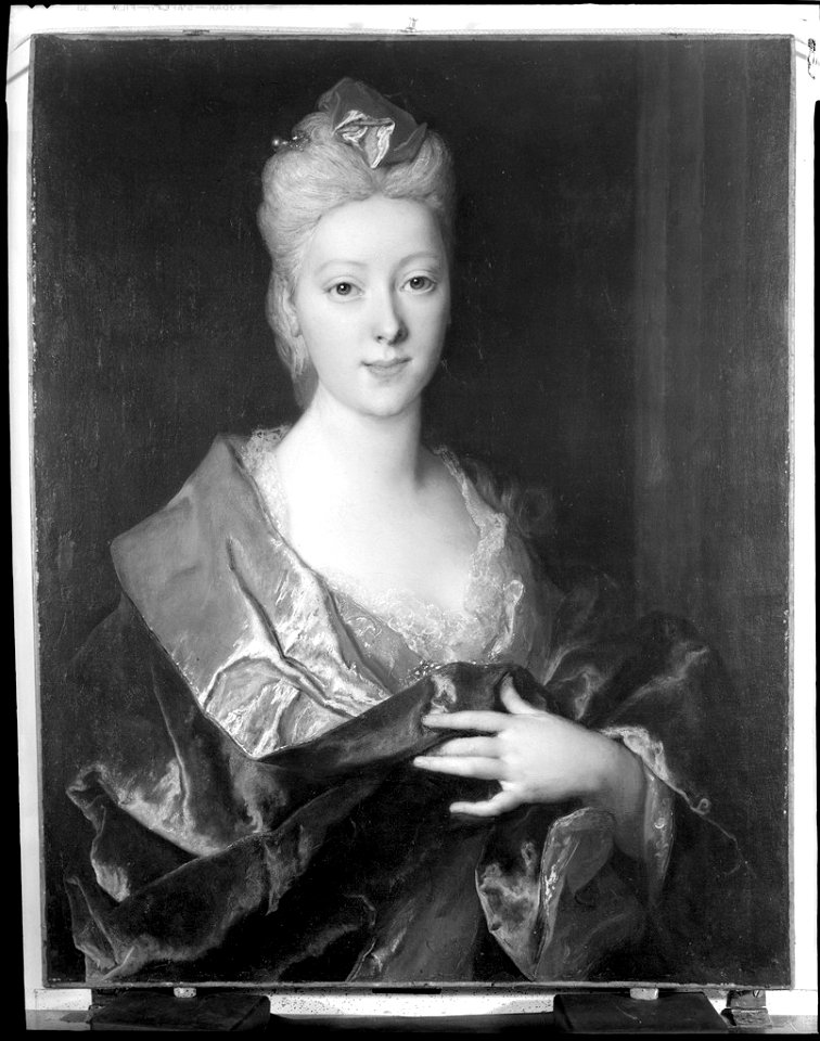 Nicolas de Largillière - Mme. Norbert Roettiers (Winifred Clark) - 1943.258 - Fogg Museum