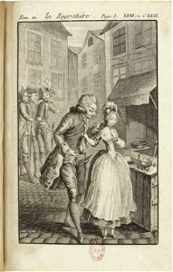 Nicolas Edme Restif de La Bretonne, Les Contemporaines, La regratière