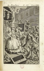 Nicolas Edme Restif de La Bretonne, Les Contemporaines, La bouchère