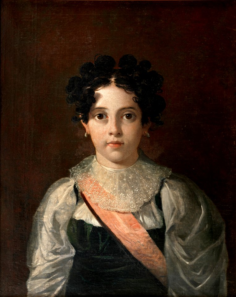 Nicolas Antoine Taunay - Retrato da Infanta D. Ana de Jesus Maria