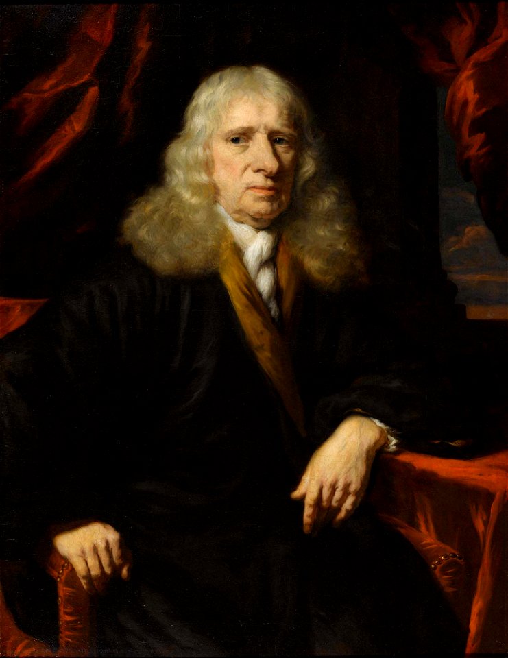 Nicolas Maes - Portrait of a aristocrat