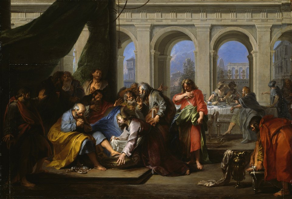Nicolas Bertin - Christ Washing the Feet of His Disciples - 1979.305 - Art Institute of Chicago