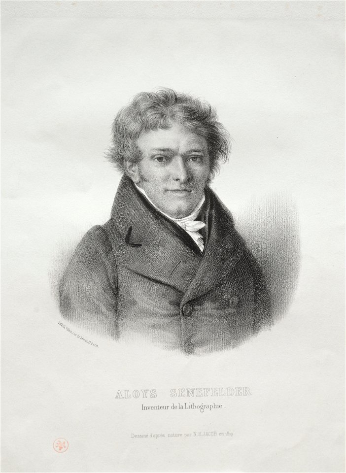 Nicolas Henri Jacob (French, 1782-1871) - Aloys Senefelder - 1961.310 - Cleveland Museum of Art