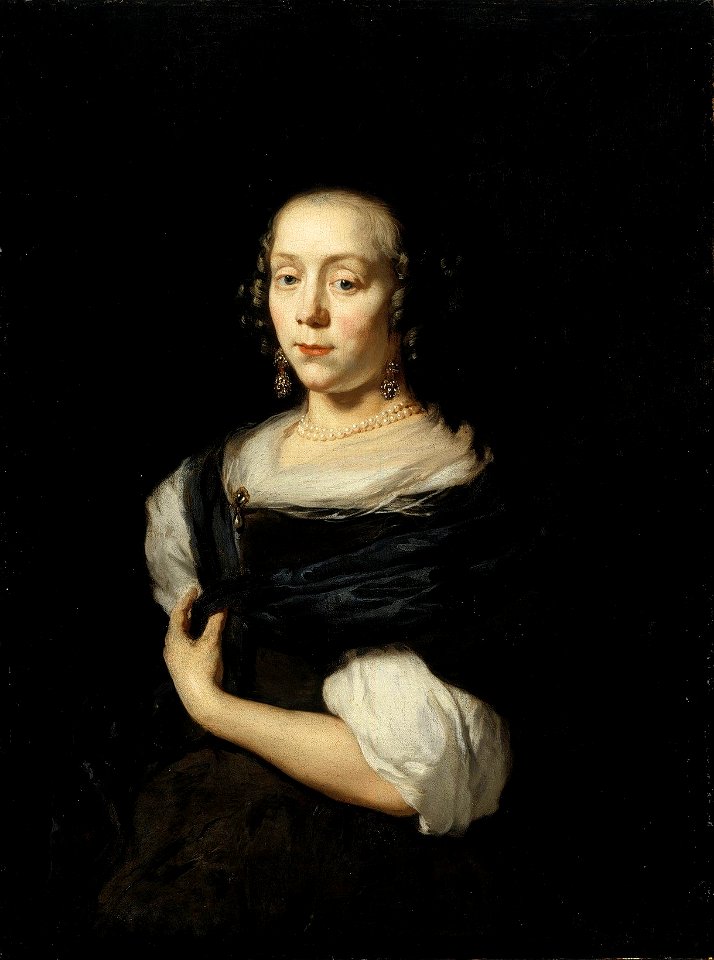 Nicolaes Maes - Portrait of a young lady - S-2002-44 - Finnish National Gallery