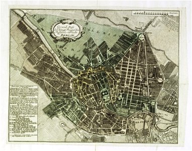 Nicolai Grund-Riss der königl preussischen Residenz-Stadt Berlin 1769