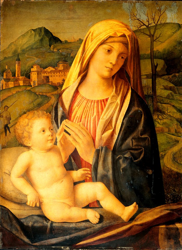 Nicolò Rondinello - Maria met kind