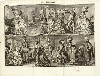Nicolas Edme Restif de La Bretonne, Les Contemporaines, La subdéléguée