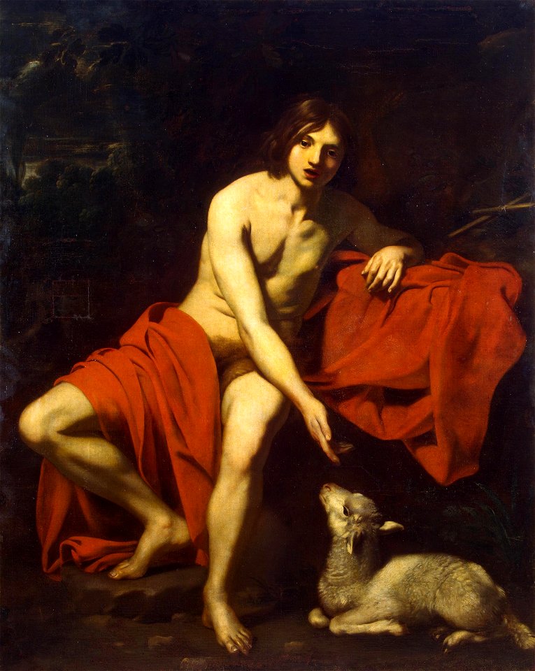 Nicolas Régnier - St John the Baptist - WGA19039