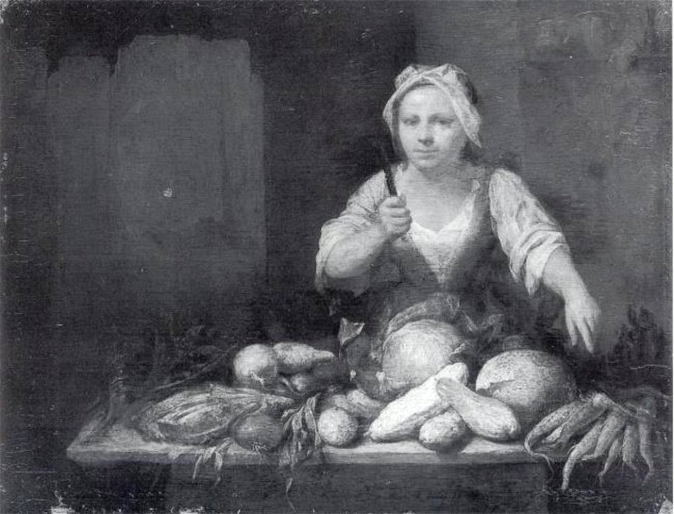 Nicolaes van Haeften - Vrouw met groenten - 1235 - Städel Museum
