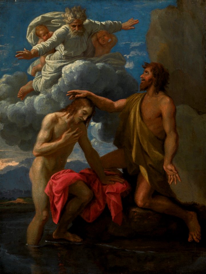 Nicolas Poussin - Baptême du Christ