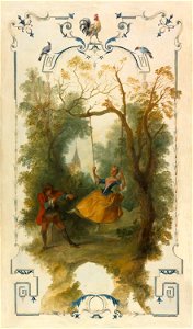 Nicolas Lancret - The Swing - 1948.176.5 - Cleveland Museum of Art