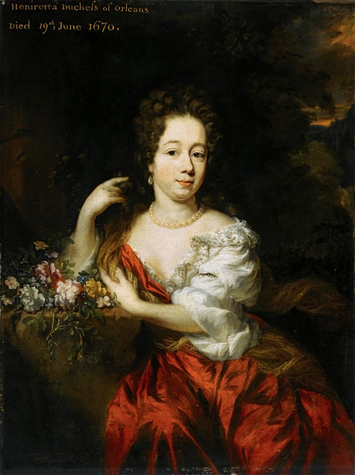Nicolaes Maes - Portrait of a Woman with a Spray of Flowers AM1090-68-lr-1