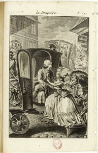 Nicolas Edme Restif de La Bretonne, Les Contemporaines, La drapière