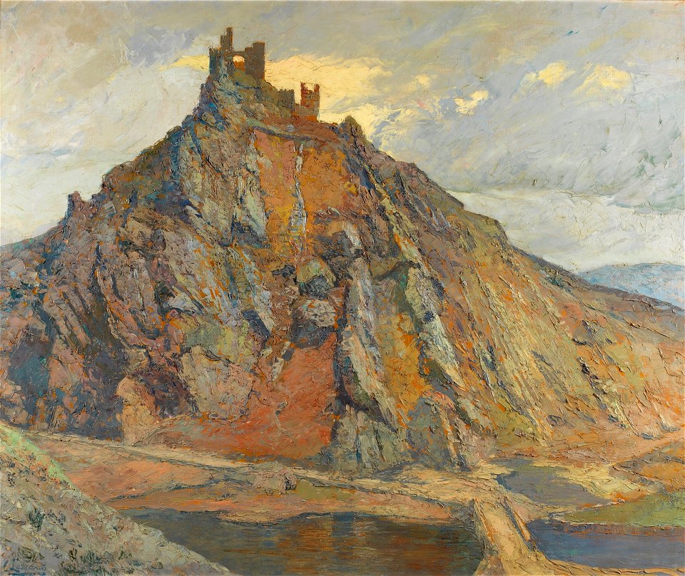 Nido de águilas, de Carlos María de Lezcano Fernández (Museo del Prado)