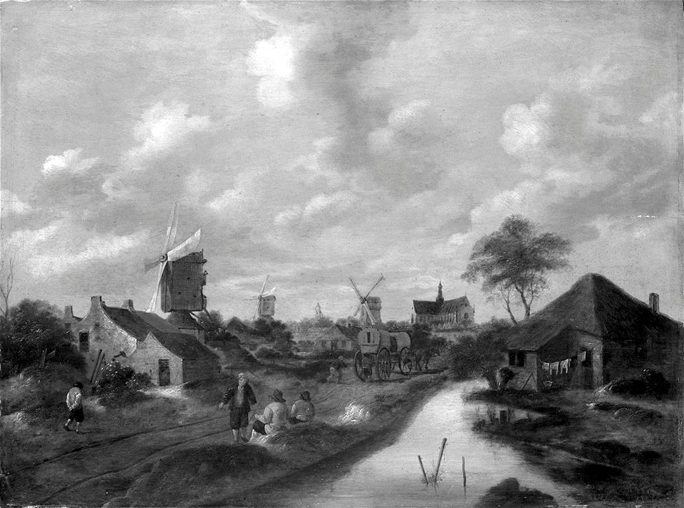 Nicolaes Molenaer - Landschaft bei Haarlem - 13018 - Bavarian State Painting Collections