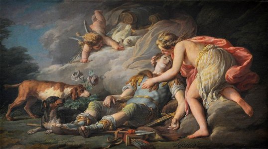 Nicolas-Bernard Lépicié - Adonis changé en anémone - 1782