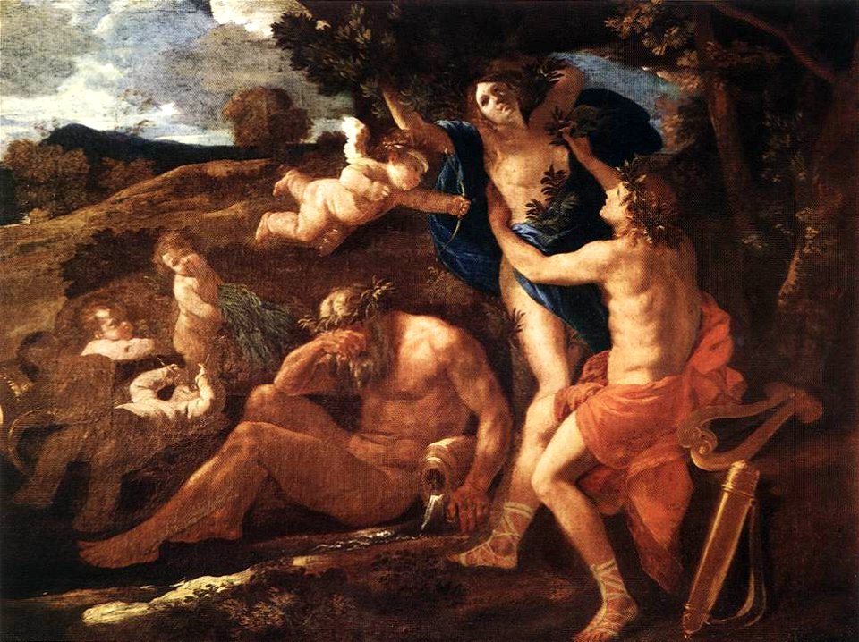 Nicolas Poussin - Apollo and Daphne - WGA18261