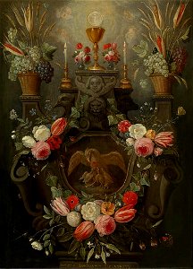 Nicolaes van Verendael - The Holy Sacrament