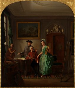 Nicolaes Muys - De kunstbeschouwing - 1558 (OK) - Museum Boijmans Van Beuningen