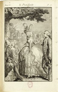 Nicolas Edme Restif de La Bretonne, Les Contemporaines, La présidente