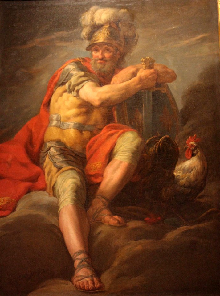 Nicolas-Bernard Lépicié - Henri IV en dieu Mars